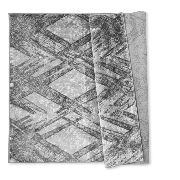 Metro Lane Extra Large Indoor Grey Runner Wayfair.co.uk